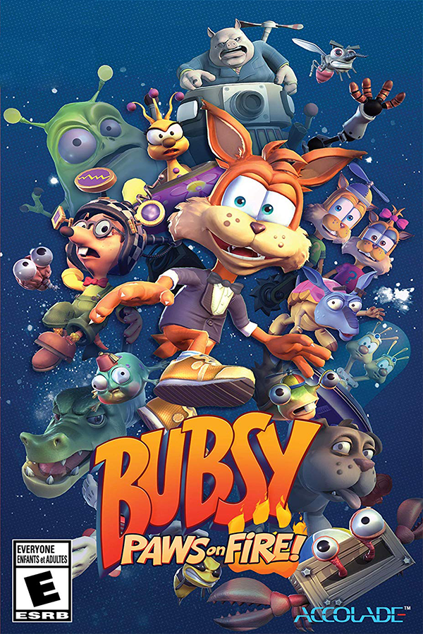Bubsy Paws on Fire